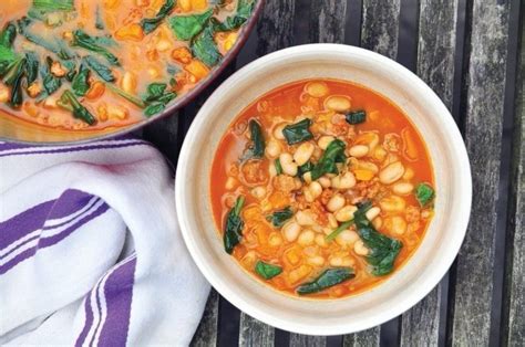 Fast White Bean Chorizo And Hearty Greens Stew Chatelaine