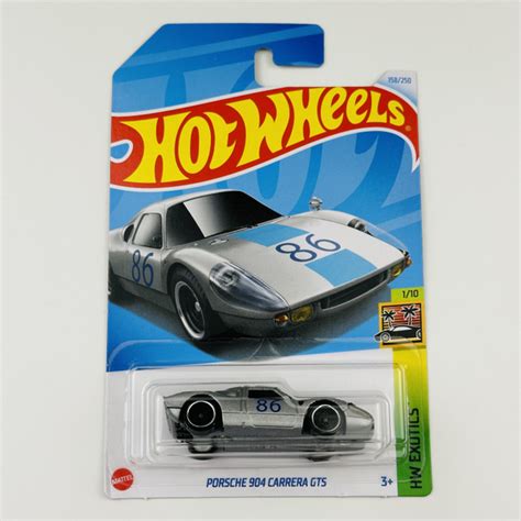 Машинка коллекционная Mattel Hot Wheels 2024 C4982 PORSCHE 904 CARRERA GTS купить с доставкой