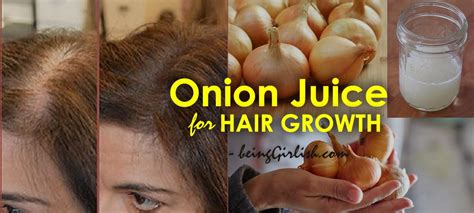 Onion Juice for Hair Growth