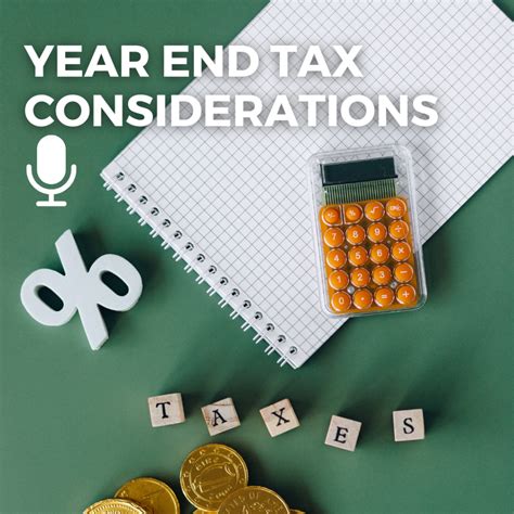 Year End Tax Considerations Johnson Wealth And Income Management