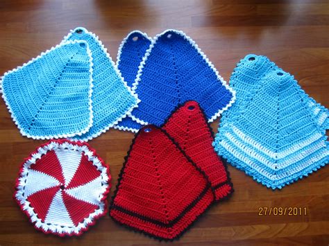 MITT KREATIVE HJØRNE: Heklede grytekluter