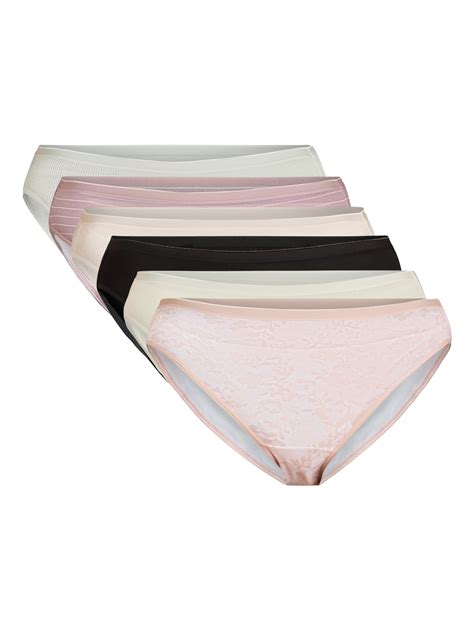 Joyspun Women S Cotton Hi Cut Bikini Panties Pack Sizes S XL Breathable Comfortable Fit