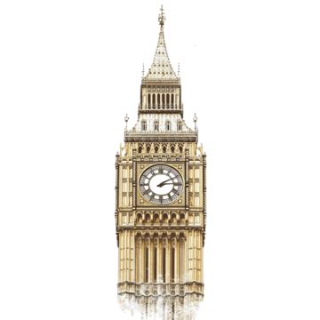 big ben clock building tower architecture png transparent image