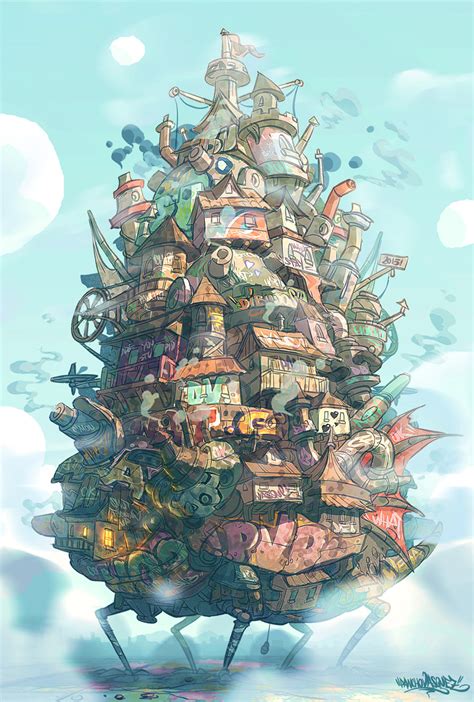 Howl's Moving Castle (H-H) by Panchusfenix on DeviantArt