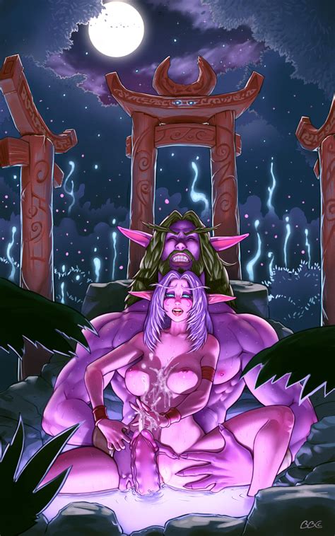 Bathing In The Moonwell By BBC Chan Hentai Foundry