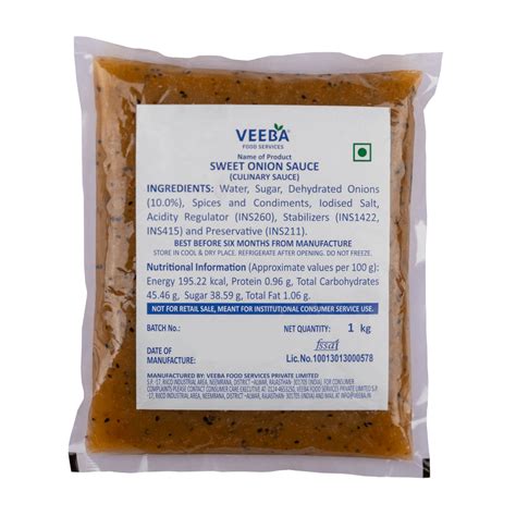 Veeba Sweet Chilli Hot Sauce Kg Wholesalers With Mandi Rates In India