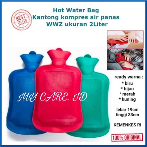 Jual LynCare Alat Kompres Panas WWZ Hot Water Bag Kantong Kompres Air Panas PREMIUM