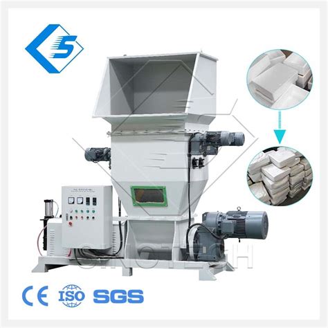 EPS Foam Hot Melt Recycling Crusher Machine China EPS Foam Crusher And Foam Recycling Machine
