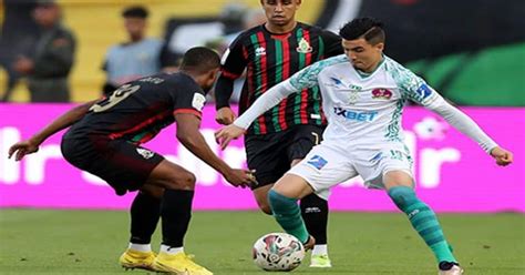 Vidéo Botola Pro le Raja Casablanca et l AS FAR se quittent dos à dos