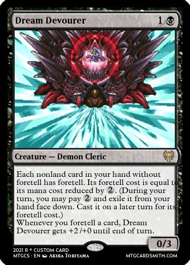 couldnt   noticed   card named dream devourer