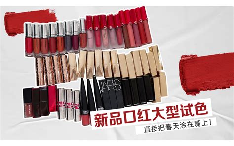 豆豆新品口红大型试色把春天涂在嘴上选择困难症勿进 豆豆 Babe 豆豆 Babe 哔哩哔哩视频