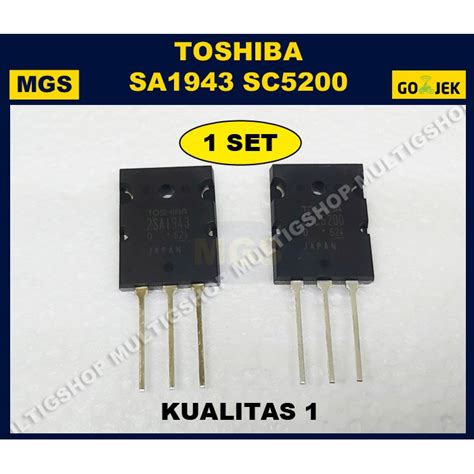 Jual Transistor Toshiba SC5200 SA1943 Shopee Indonesia