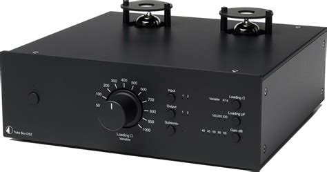 Pro Ject Audio Tube Box DS2 Phono Preamp Black Skroutz Gr