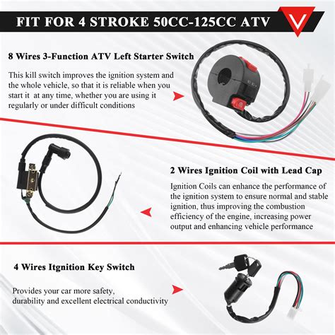Circuit Diagram 110cc Atv Cdi For Motorcycle Lgnition 4 Pin Cdi Racing