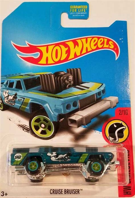 Hot Wheels Cruise Bruiser Super Treasure Hunt Mainline HW Daredevils