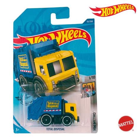 Hot Wheels Total Disposal Ghb Mattel Hot Wheels Mattel Carrinho De Brinquedo