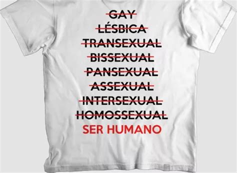 Camisa Poliéster Ser Humano Gay Lésbica Lgbt MercadoLivre