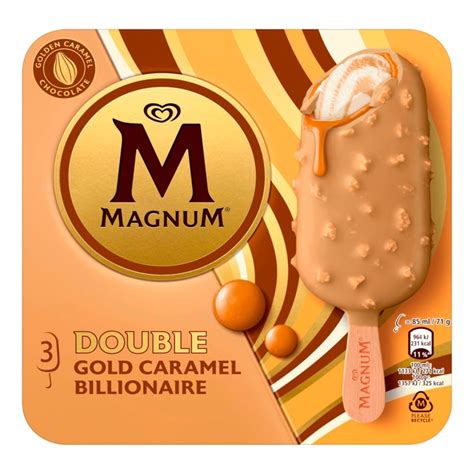 Magnum Double Gold Caramel Billionaire 3x85ml Bei Rewe Online Bestellen