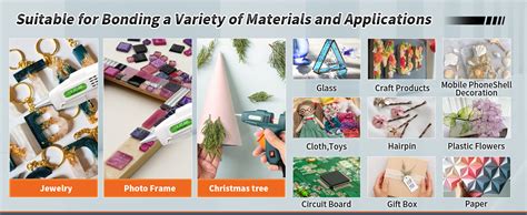 Amazon SHJADE Mini Hot Glue Gun Kit With 30 Glue Sticks Fast Preheating Hot Melt Gun