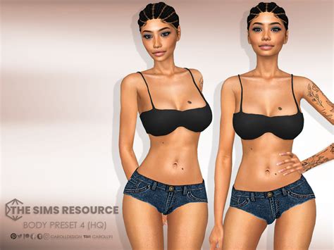 The Sims Resource Body Preset 4 Hq