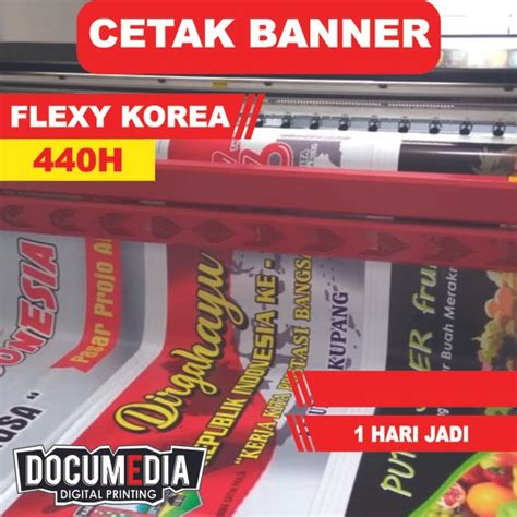 Jual Cetak Print Spanduk Banner Flexi Korea Gsm Hi Res Di Lapak