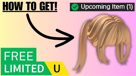UPCOMING Free Short Blonde Pigtails Hair UGC Limited YouTube
