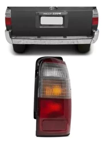 Lanterna Traseira Hilux Sw4 1996 97 98 99 2000 Bicolor Parcelamento