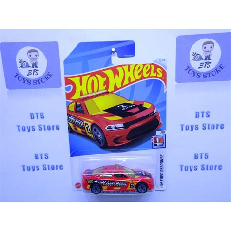 Jual Hot Wheels Dodge Charger Srt Merah Shopee Indonesia
