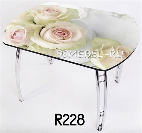 КУПИТЬ КУХОННЫЙ СТОЛ С ФОТОПЕЧАТЬЮ НА СТЕКЛЕ РАЗДВИЖНОЙ ОБЕДЕННЫЙ ДЛЯ КУХНИ