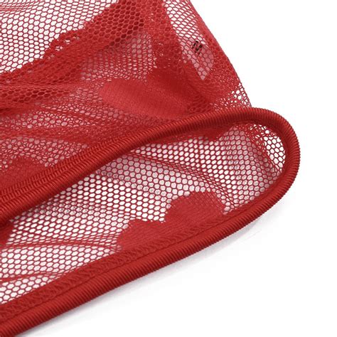 Hirigin Sexy Women Lace Tulle Lingerie Set Ruffle Sleepwear Babydoll