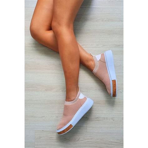 Tênis Meia Ariel Nude em Promoção na Americanas