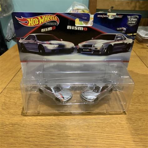 Hot Wheels Premium Twin Pack Nissan Skyline Gtr R R Nismo Pack Picclick Uk