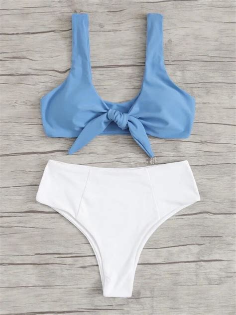 High Waist Bikini Set Swimwear Swimsuit On Luulla
