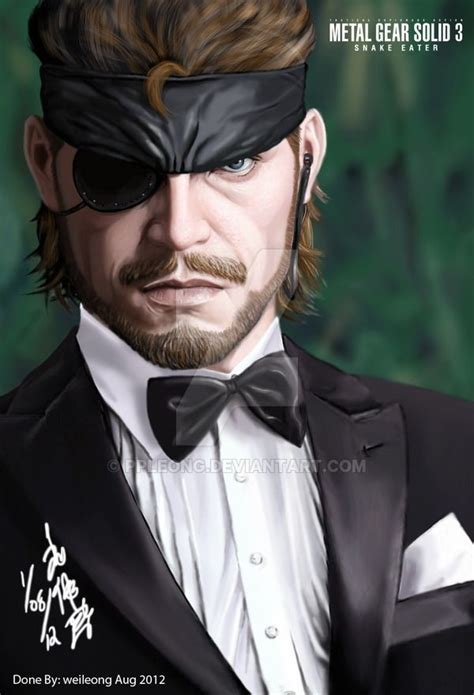 Naked Snake Big Boss In Tuxedo By Ppleong On Deviantart Metal Gear Metal Gear Series Metal