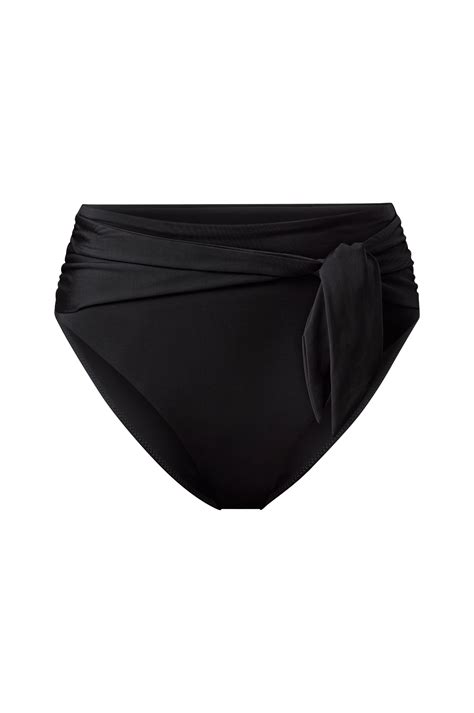 Ellos Bikinitruse med høy utringning Svart Bikini underdeler Ellos no