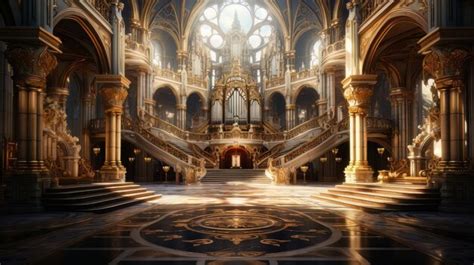 Premium AI Image | cathedral architecture