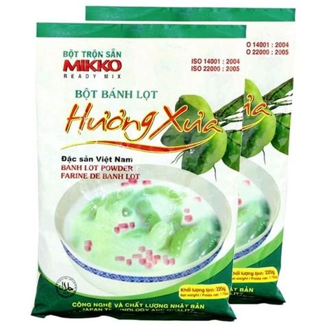 Bột bánh lọt Mikko Hương Xưa thùng 40 gói x 220 g – Chuỗi Tạp Hóa Việt ...