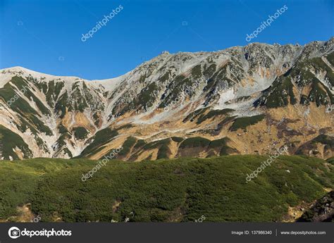 Mount Tate And Mikurigaike Pond In Tateyama Stock Photo By ©leungchopan