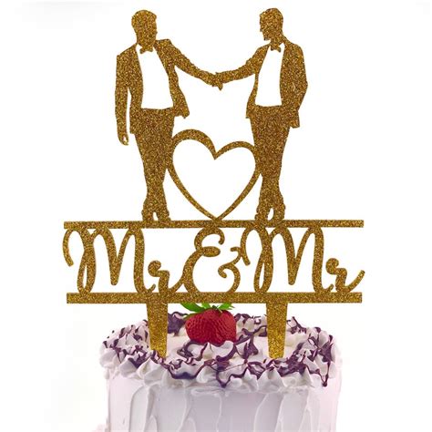 Gay Cake Topper Etsy