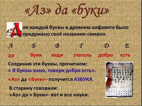 Исторический буква