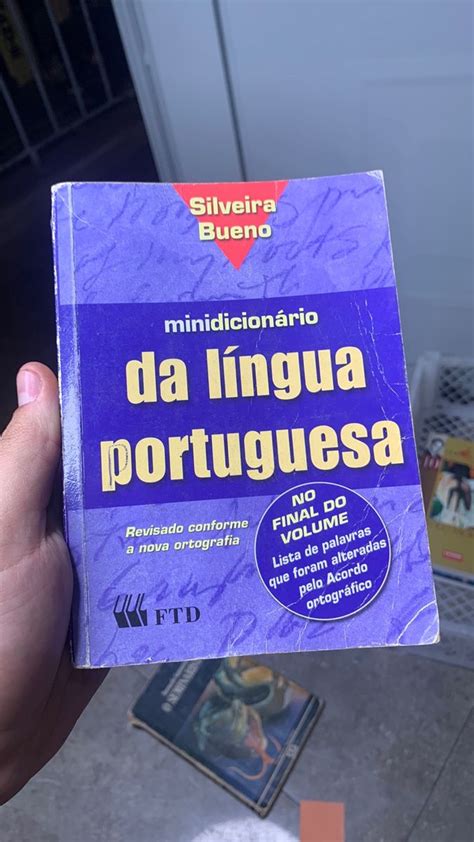 Minidicionario Da Lingua Portuguesa Dicion Rio Por Silveira Bueno