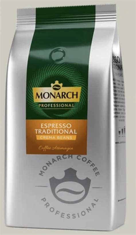 Кофе в зёрнах Monarch Professional Espresso Traditional | отзывы