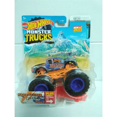 Hot Wheels Monster Trucks Ford Raptor F Raptor Hcp Shopee Malaysia