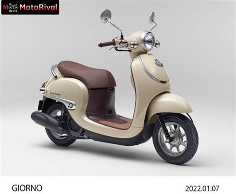 Honda Giorno สกู๊ตเตอร์ร่วมสมัย ไซส์น่ารัก ปรากฏโฉม My2022