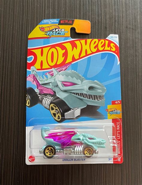 Hot Wheels Netflix Lets Race Dragon Blaster Random Cars Hobbies Toys Toys Games On