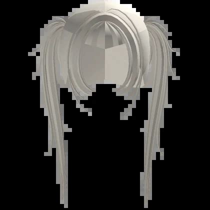 Gothic Layered V Pigtails Platinum Blonde Roblox Item Rolimon S