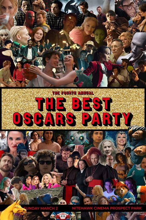 The Best Oscars Party! – Nitehawk Cinema – Prospect Park