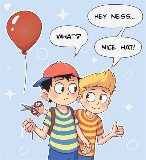 Ness and Lucas by Laughe on DeviantArt