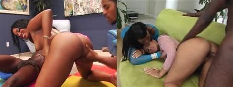 Black Bubble Butt Hunt Vitoria Beatriz Big Butt Latina Slut Gets Her First Triple Anal