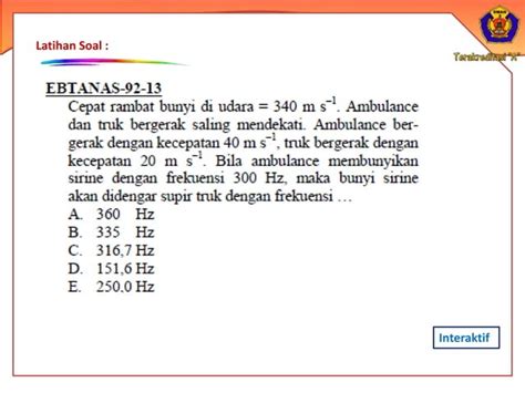 Power Point Materi Gelombang Bunyi Ppt